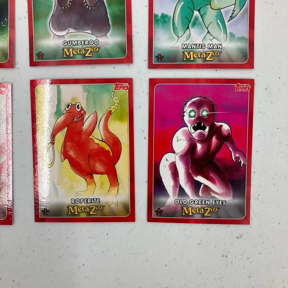 Topps MetaZoo Cryptid Nation Tripodero Roperite Mixed Lot 12 Trading Game Cards